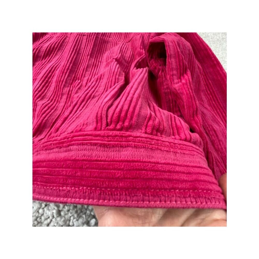 Cabi Cheeky Topper Corduroy Jacket Dark Rose Pink Womens Small - Picture 5 of 8